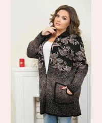 Кардиган женский большие размеры