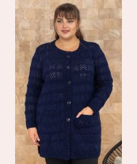 Модний в'язаний кардиган ажур