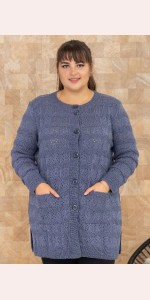 В'язаний кардиган ажур великі розміри В'язаний кардиган ажур великі розміри