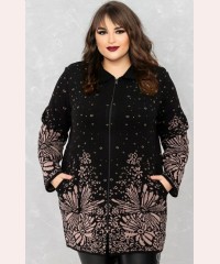 Кардиган в'язаний з ромашками